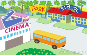 Preposición next to - English4Kids
