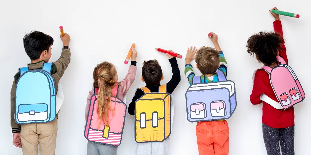 Niños practicando inglés con English4Kids