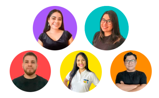 Cinco coaches de English4Kids