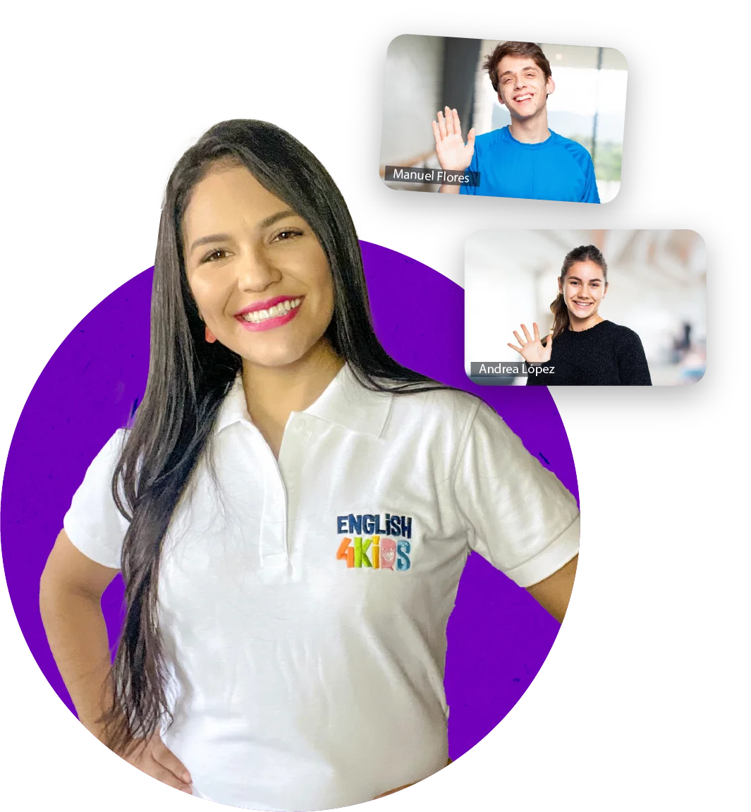 Nuestra coach Andrea
