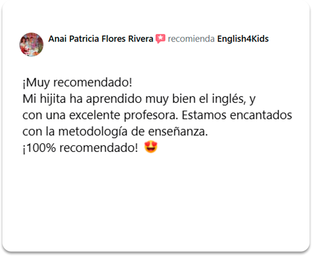 Testimonio de una familia de English4Teens