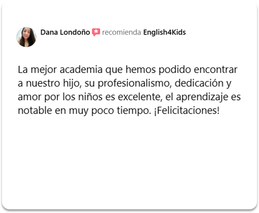 Testimonio de una familia de English4Teens