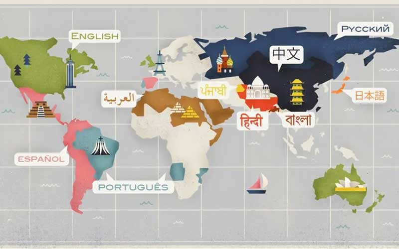 continente con mayor numero de lenguas - English4Kids
