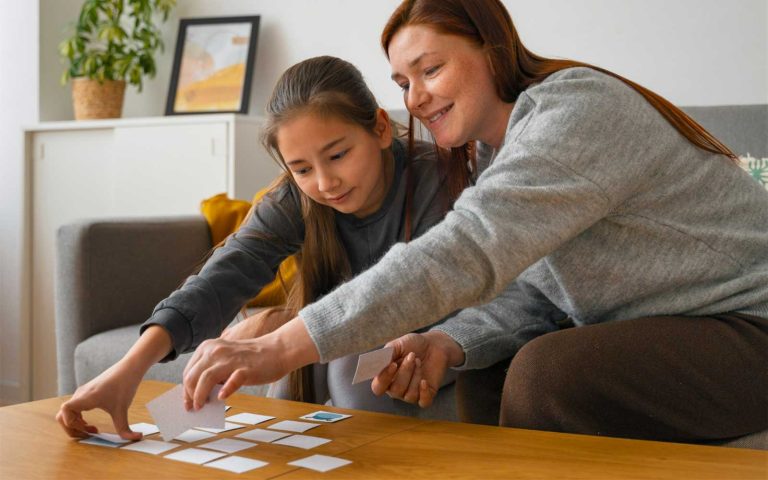 Memorama de la familia en inglés - English4Kids