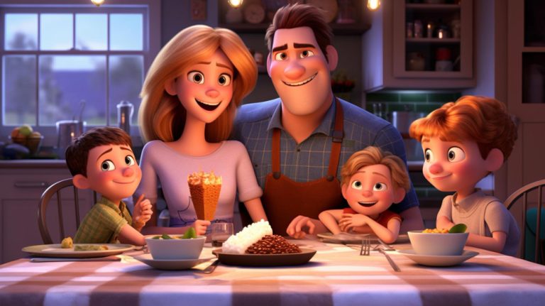 Canción de la familia en inglés para niños
