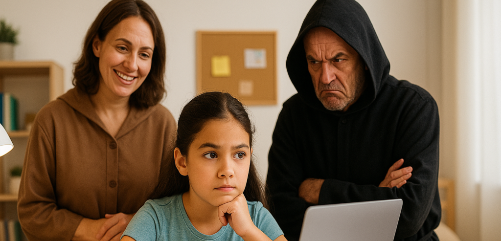 nina con dos maestros Editado - English4Kids