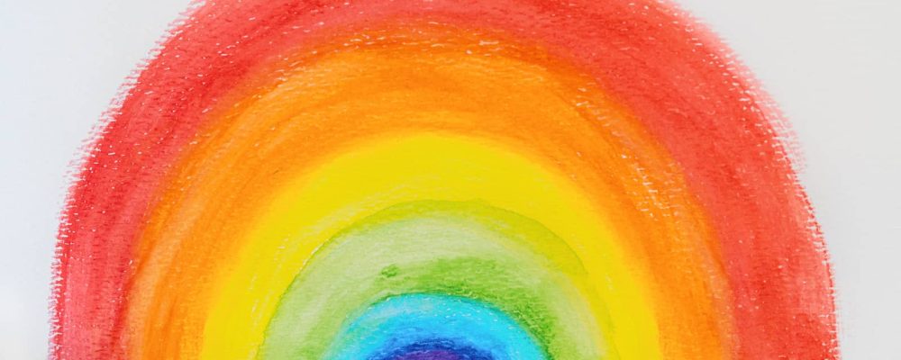 Aprende los 7 colores del arcoíris en inglés