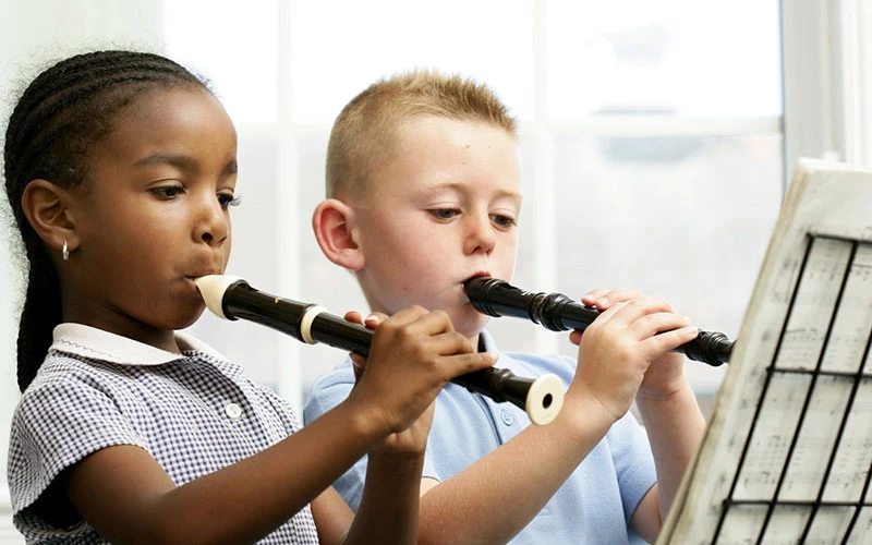 Instrumentos musicales de viento - English4Kids
