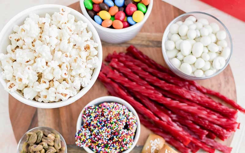 Snacks y sus nombres en inglés - English4Kids