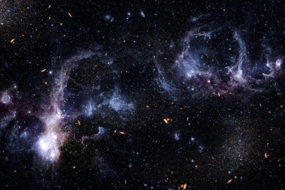 outer space background 1 - English4Kids